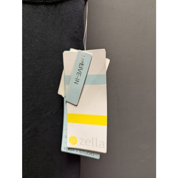 Z Zella High Rise Black Skinny YOGA Leggings High Waist Pull On Size Small NWT - Picture 4 of 5